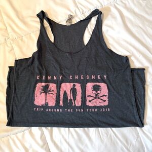 Kenny Chesney tour 2018. - Gray Tank Top